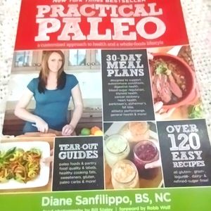 Practical Paleo Cookbook Large Unused